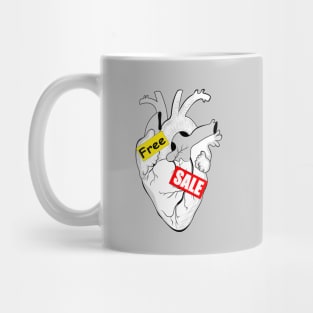 Heart for Sale Mug